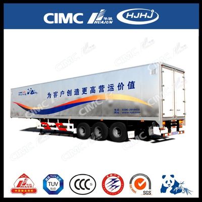 CIMC HUAJUN zijkant gordijn Semi-trailer Truck Trailer Steel 13750*2500 CN HEN 50ton Ce