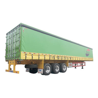 50 ton capaciteit Thailand Style 40ft platbed container trailer voor droge en lichte vracht