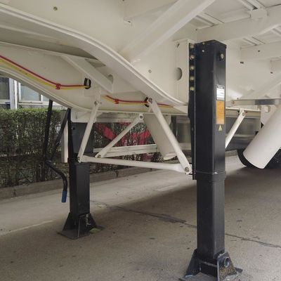 CIMC HUAJUN Trailer Curtain Tensioner 3 axles 40 ft Drop Deck voor het vervoer van droge vracht