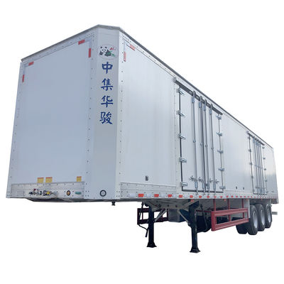 JOST Landing Gear Van Type Trailer Box Trailer 70CBM Semi Trailer voor B2B-klanten