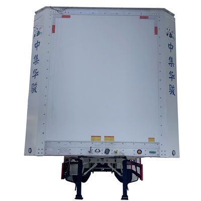 JOST Landing Gear Van Type Trailer Box Trailer 70CBM Semi Trailer voor B2B-klanten