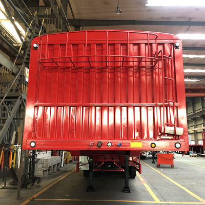 60 ton vrachtwagen aanhangwagen hek steken vracht half-aanhangwagen voor vrachtvervoer door CIMC HUAJUN