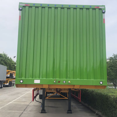 10.00R20/ 11.00R20/ 12R22.5 banden 60 ton Van Semi-trailer met dubbellijnremstelsel