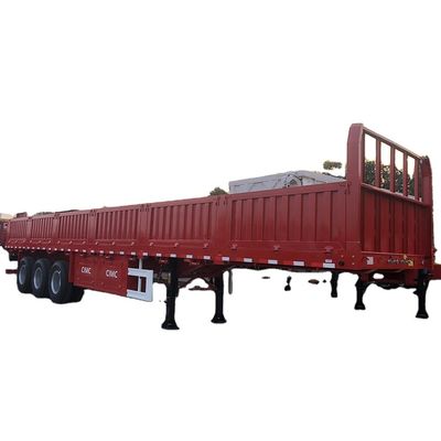 70 ton dubbele gereedschapskist Halve aanhangwagen CIMC HUAJUN's 20 jaar ervaring in 60 landen