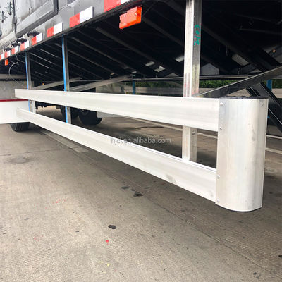 Voetdroge bestelwagen-container-half-aanhangwagen uitgerust met banden 10.00R20/ 11.00R20/ 12R22.5