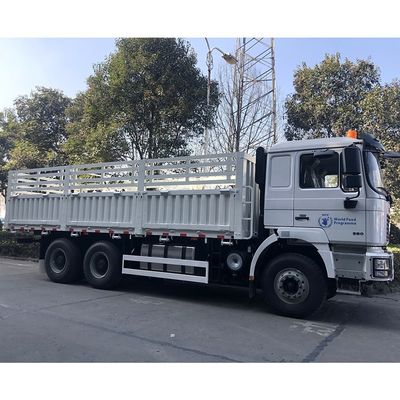 Graanvervoer 60T platte trailers met mechanische ophanging en tralies