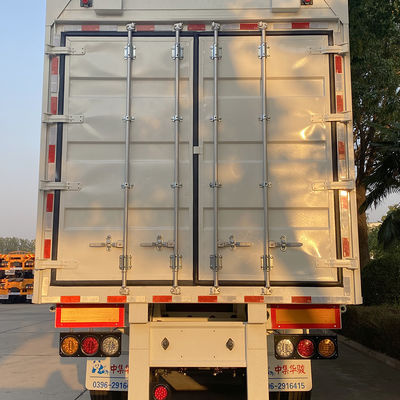 Hoogdraaibare staalmateriaal CIMC Truck Trailer voor maximaal vrachtvervoer van 50 ton