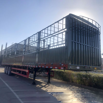 CIMC HUAJUN 3 Assen vrachtwagen aanhangwagen Verkoop Tare Gewicht 7,5 ton 13000*2500*3650mm