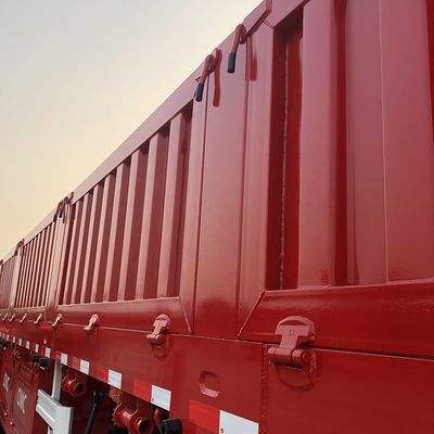 CIMC HUAJUN 2021Nieuwe 3-assige vrachtvervoershalve trailer voor vrachtwagens met een capaciteit van 60 ton