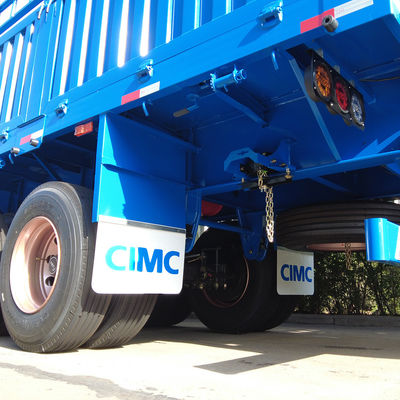 CIMC Group HUAJUN 4 Assen Maximaal nuttige lading 60T Container aanhangwagen hek vracht half aanhangwagen