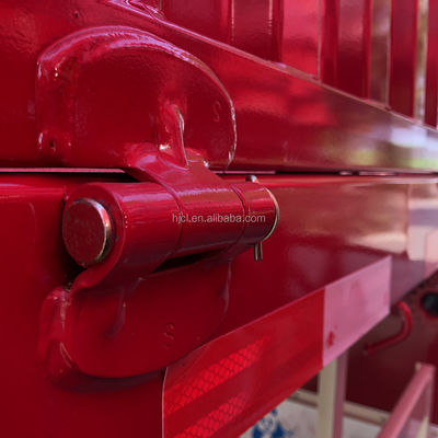 Standaard 28 ton landingsgestel hek half-aanhangwagen voor zware vracht bulk transport behoeften