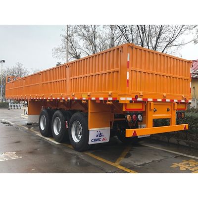 CIMC HUAJUN 3 Achsen hek Cargo Semi-trailer met maximale lading 25001-30000 kg