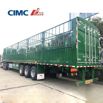 13/16 ton Achsel Tri Axles veewagens Cargo Semi-trailer Truck met 11.00r20 band