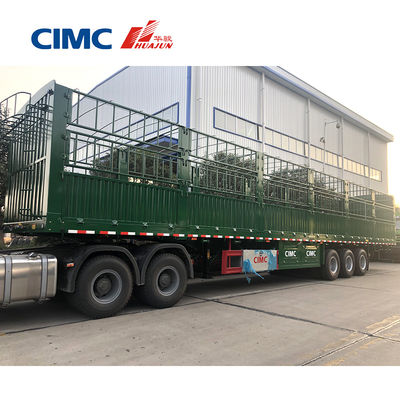 13/16 ton Achsel Tri Axles veewagens Cargo Semi-trailer Truck met 11.00r20 band