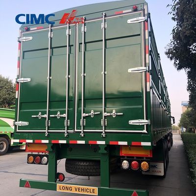 13/16 ton Achsel Tri Axles veewagens Cargo Semi-trailer Truck met 11.00r20 band