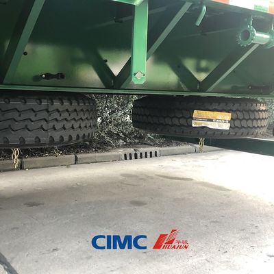 13/16 ton Achsel Tri Axles veewagens Cargo Semi-trailer Truck met 11.00r20 band