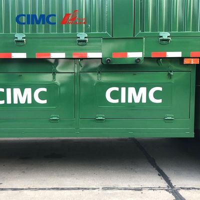 13/16 ton Achsel Tri Axles veewagens Cargo Semi-trailer Truck met 11.00r20 band
