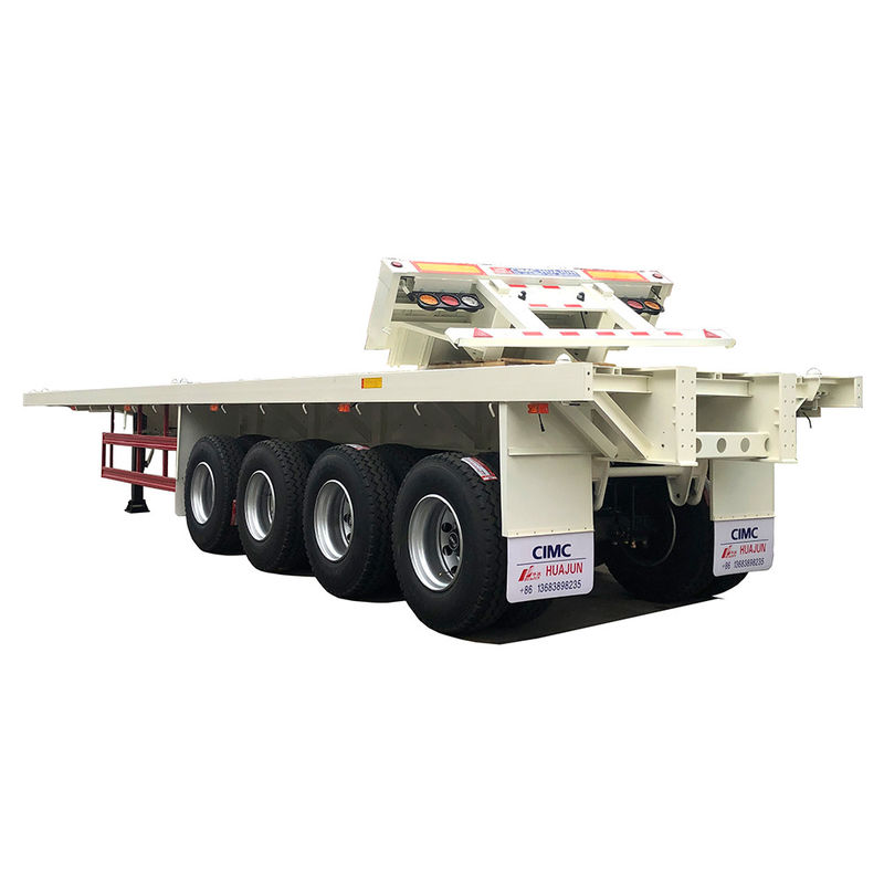 CIMC HUAJUN 4 As 45ft Platform Container Semi-trailer 13950 * 2500 * 1450