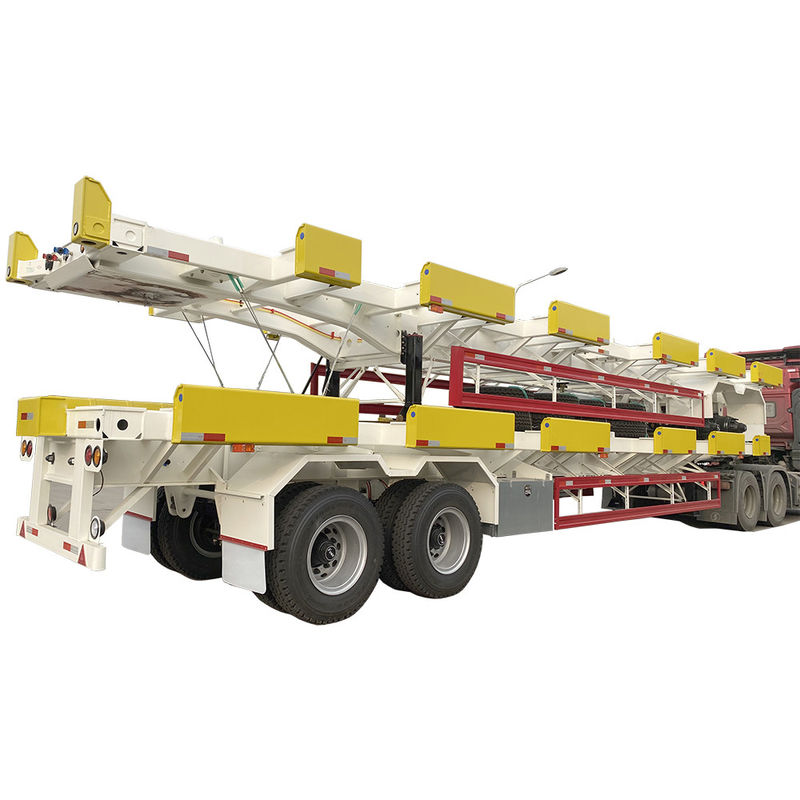 CIMC HUAJUN WABCO Waarde 1540 Skelet Container Halve trailer voor 20ft 40ft Container
