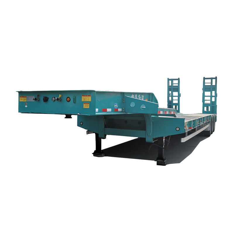 FUWA Achsel Lowbed Semi Trailer De perfecte oplossing voor het vervoer van zware apparatuur