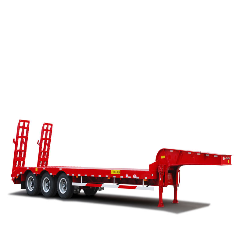 50/60/80/100 ton lage sleep aanhanger voor transportoplossingen voor zware graafmachines