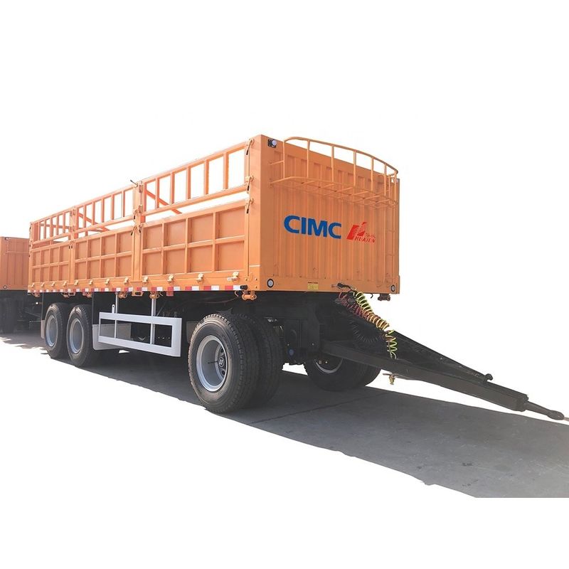 Semi-trailers met T700/Q345 staal hoofdbalk 60 jaar CIMC HUAJUN betrouwbaarheid
