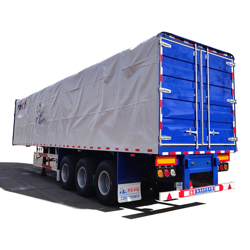 CIMC HUAJUN zijkant gordijn Semi-trailer Truck Trailer Steel 13750*2500 CN HEN 50ton Ce