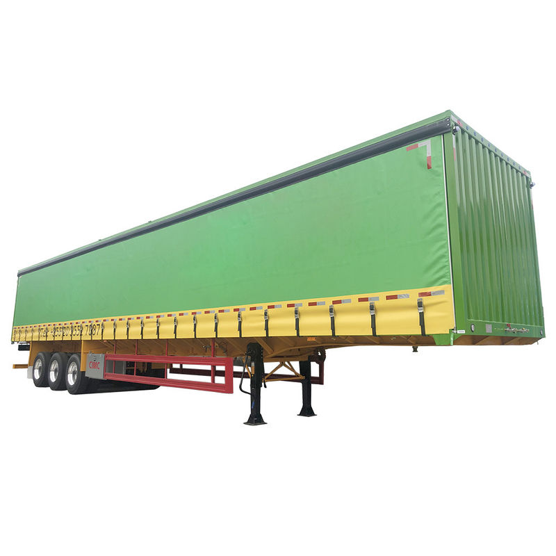 50 ton capaciteit Thailand Style 40ft platbed container trailer voor droge en lichte vracht