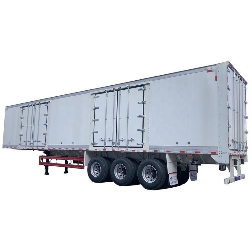 JOST Landing Gear Van Type Trailer Box Trailer 70CBM Semi Trailer voor B2B-klanten