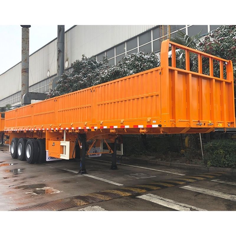 CIMC HUAJUN 3 Achsen hek Cargo Semi-trailer met maximale lading 25001-30000 kg
